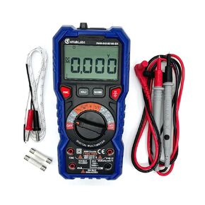 Digital Multimeter TRMS 6000 Counts Voltmeter Auto-Ranging Fast Accurately Measures Voltage Current Amp Resistance Diodes Continuity Duty-Cycle Capacitance and Temperature with NCV