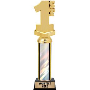 11" 1st Place Trophies - 1st Place Silver Trophy Awards Prime