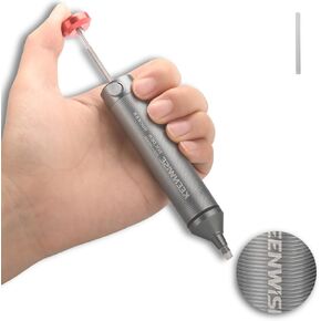 Extra-Long Solder Sucker: KeenWise No-Clog Aluminum Desoldering Pump with High-Suction Power(DS-352)