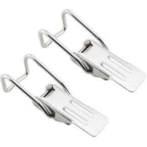 2PCS Stainless Steel Vacuum Cleaner Draw Latch Toggle Latches Fastening, Vacuum Cleaner Parts & Accessories