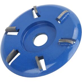 Upgraded Wood Carving Disc Grinding Wheel, Angle Grinder Attchments Wood Shaping Disc Cutting Wheel Grinder Wood Carving Tools for Angle Grinder (Flat Blade)
