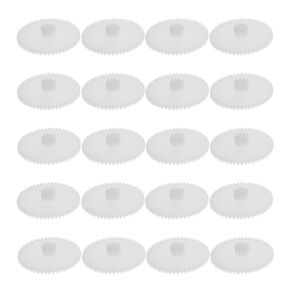 Othmro 40pcs Plastic Gears 12 Teeth Model 122A Reduction Gear Plastic Worm Gears for RC Car Robot Motor