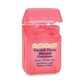 SmileGoods Unwaxed Dental Floss, 12 yards, Bulk Pack of 72