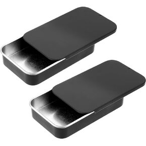 2Pack Dental Floss Portable Case Tooth Picks Dispense Refillable Glide Floss Storage Container Storage Adult Floss of Various Sizes for Portable Travel Flossing Solution, Black