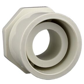 Charlotte Pipe Reducing Bushing 3 " X 1 " White Pvc Schedule 40