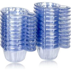 yuntop 200 Pack Disposable Urine Cups, 40ml Collect Urine Specimen Cups, Plastic Urine Collection Cups for Pregnancy Confirm Ovulation Test pH Test