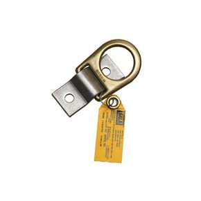 3M DBI-SALA 2101636 D-Ring W/Anchorage Plate (Stainless Steel), Silver