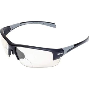 Global Vision Hercules 7 +1.5 Bifocal 24-Hour Auto-Darkening Clear to Smoke Lens Safety Glasses Sunglasses Photochromic Z87.1+