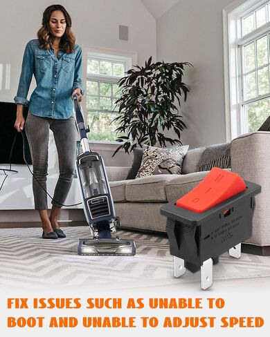 مفتاح طاقة قابل للرفع مناسب للمكنسة الكهربائية Shark Navigator، لـ NV22 NV26 NV351 NV60 NV70 NV95 UV400 UV420 in Kuwait