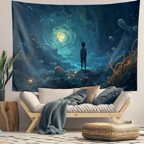 SoulAbiti Sports Car Racing 911 Tapestry - 73 x 43 Inches, Dynamic Wall Hanging for Car Enthusiasts, Home Decor, Dorm Room, or Bedroom - Gaming Adrenaline-Fueled Artwork, Lightweight Fabric in Saudi Arabia