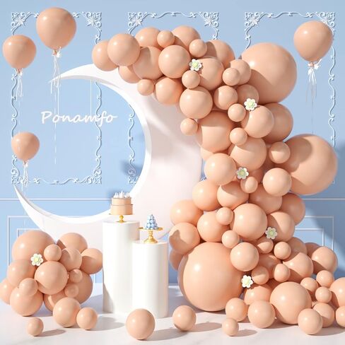 Ponamfo Black Party Latex Balloons - 100Pcs 18"+12"+10"+5" Ballons Balloon Arch Kit as Birthday Party Balloons Baby Shower Balloons Wedding Anniversary Bridal Shower Party Decorations in Kuwait