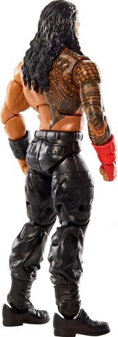 مجموعة شخصيات Mattel WWE Roman Reigns Top Picks Elite Collection، مفصلية وتفاصيل تشبه الحياة، ملحقات قابلة للتبديل، 6 بوصات in Kuwait