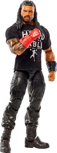 مجموعة شخصيات Mattel WWE Roman Reigns Top Picks Elite Collection، مفصلية وتفاصيل تشبه الحياة، ملحقات قابلة للتبديل، 6 بوصات in Kuwait