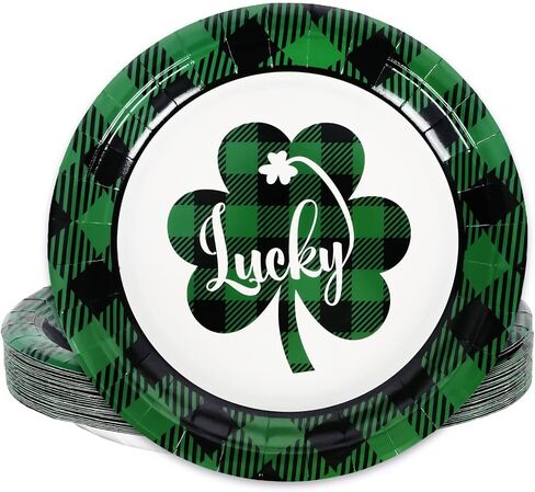 Whaline 24Pcs Thanksgiving Fall Paper Plates 9 Inch Hello Pumpkin Disposable Plates Black Orange Plaid Fall Harvest Paper Plates for Thanksgiving Fall Party Holiday Dinner Tableware Supplies in Kuwait