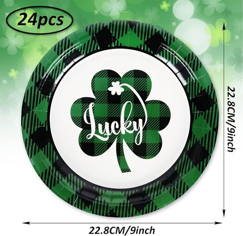 Whaline 24Pcs Thanksgiving Fall Paper Plates 9 Inch Hello Pumpkin Disposable Plates Black Orange Plaid Fall Harvest Paper Plates for Thanksgiving Fall Party Holiday Dinner Tableware Supplies in Kuwait