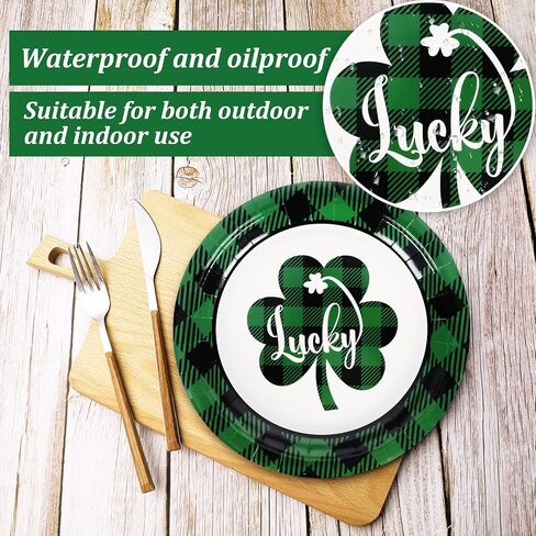 Whaline 24Pcs Thanksgiving Fall Paper Plates 9 Inch Hello Pumpkin Disposable Plates Black Orange Plaid Fall Harvest Paper Plates for Thanksgiving Fall Party Holiday Dinner Tableware Supplies in Kuwait