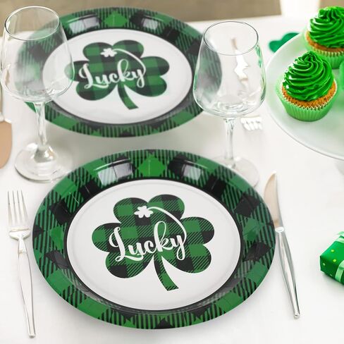 Whaline 24Pcs Thanksgiving Fall Paper Plates 9 Inch Hello Pumpkin Disposable Plates Black Orange Plaid Fall Harvest Paper Plates for Thanksgiving Fall Party Holiday Dinner Tableware Supplies in Kuwait