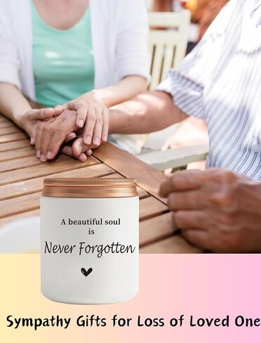 Sympathy Gifts for Loss of Loved One-Thinking of You Gifts,Bereavement Gifts, Get Well Soon Lavender Scented Candle in Saudi Arabia