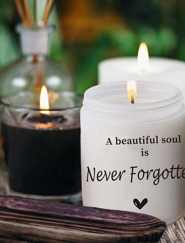 Sympathy Gifts for Loss of Loved One-Thinking of You Gifts,Bereavement Gifts, Get Well Soon Lavender Scented Candle in Saudi Arabia