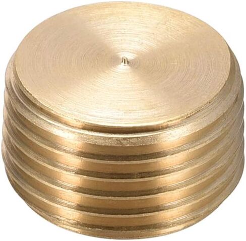 uxcell Brass Pipe Fitting - Hex Counter Sunk Plug 1/16NPT Male Socket Drive Countersunk Pipe Plugs 10pcs in Saudi Arabia