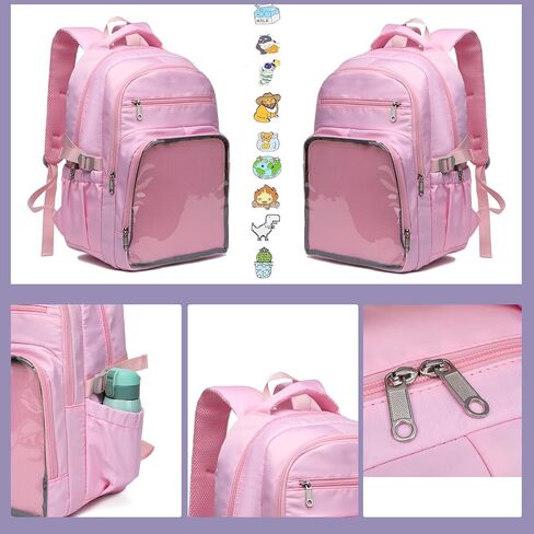 BLUEFAIRY Ita Bag Backpack Cute School Bag with insert Pin Display Backpack for School Anime Cosplay Gift (PURPLE) in Saudi Arabia