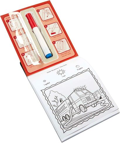 Melissa & Doug On The Go ColorBlast Vehicles Invisible Ink Color-Reveal Travel Activity Pad in Saudi Arabia