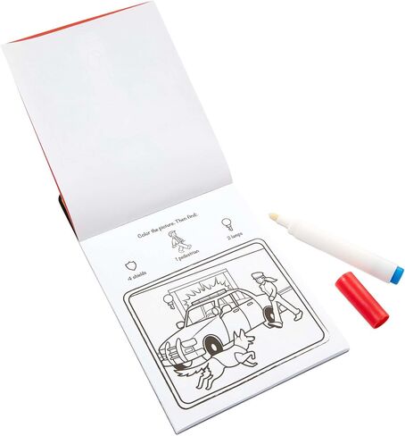 Melissa & Doug On The Go ColorBlast Vehicles Invisible Ink Color-Reveal Travel Activity Pad in Saudi Arabia