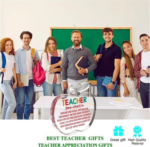 Best Teacher Appreciation Gifts, Unique Gifts Ideas from Students,Teachers Day Gifts for New Teachers, Teacher Keepsake,Teaching Assistant Gift,Teacher Sign for Desk… in Saudi Arabia