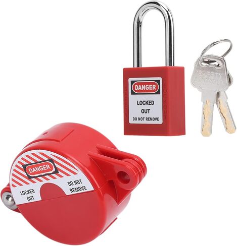 Valve Lockout Lock, Safety Padlock, Safety M/Lock Lockout Padlock, for Home Liquefied Gas Water Meter Floor Heating Drain Switch in Saudi Arabia