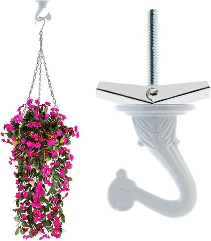Penck Swag Hooks for Ceiling Hanging - Decorative Ceiling Hooks for Hanging Plants - Heavy Duty Hooks with Hardware for Ceiling Installation Cavity Wall Fixing, Bronze, 2-Pack in Saudi Arabia