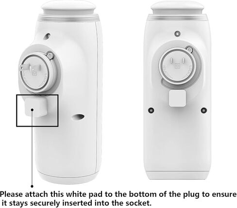 Plug in Wall Diffuser, Diffuser for Home, air fresheners for Home, waterless Diffuser, Bluetooth App Sensor Night, Scent diffusers for Home, Hotel Collection Diffuser by ALQMIA (White) in Saudi Arabia
