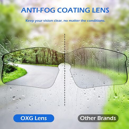 OXG 6 Pack Anti-Fog Safety Glasses, ANSI Z87+ Impact & Scratch Resistant Protective Eyewear for Work, Lab, Construction in Saudi Arabia