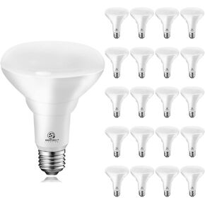 ENERGETIC BR30 LED Bulb 65W 5000K Daylight Indoor Flood Lights, 750 lumens, E26 Base, 10000 Lifetime Hours, Dimmable bulbs for recessed lighting, 20 Pack UL Listed