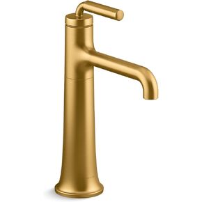 KOHLER 26437-4K-2MB Tone K-26437-4K-2MBTONE Tall Single Control Bathroom FCT, Vibrant Brushed Moderne Brass
