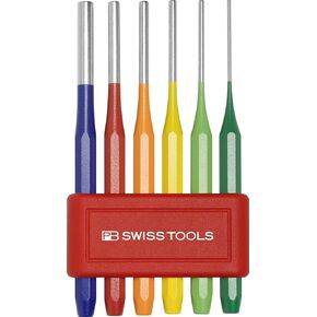 PB Swiss Tools PB 755BL RB Parallel pin punch rainbow set