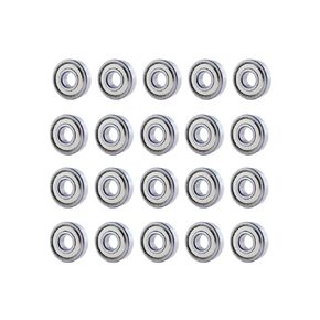 MYCNCSHOP 608 ZZ Skateboard Bearings Scooters Inline Skates Double Shielded,8x22x7 Miniature Ball Bearings（Pack of 20)