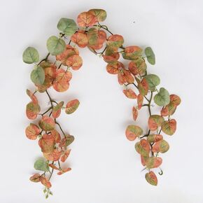 3 Packs Artificial Eucalyptus Wreaths Autumn Fake Eucalyptus Greenery Vines are Suitable Hanging Plants Greenery Decoration for Dining Tables Fireplaces Wedding Parties and Garden Home Decor