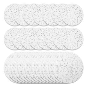 30 Packs - 2Sizes Drywall Anchor Repair Kit - Drywall Nail Hole Repair - Loose Wall Anchor Fix Pad, Wet and Fix Drywall Anchor Repair to Quick Fix Wall Anchors