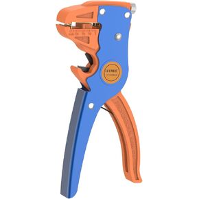 Automatic Wire Strippers 2 in 1 Wire Stripper and Cutter for Stripping Single or Multiple Strand Cables Auto Wire Stripper Tool 10-22 AWG