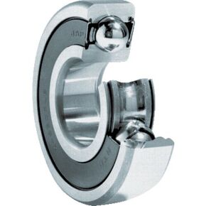 NTN Bearing 6805LLB Single Row Deep Groove Radial Ball Bearing, Non-Contact, Normal Clearance, Steel Cage, 25 mm Bore ID, 37 mm OD, 7 mm Width, Double Sealed