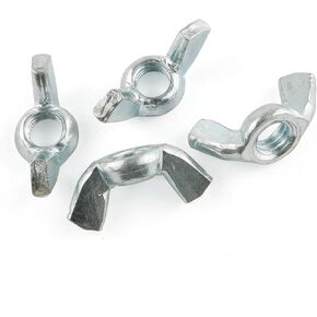 E-outstanding 20pcs Butterfly Nut 5/16" Wing Nuts Zinc Plated Fasteners Parts for Machinery and Equipment, Electronic Equipment, Communications Equipment
