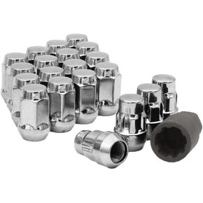W55012B 1/2" Acorn Bulge Seat Wheel Lug Nut Installation Kit - 5 Lug
