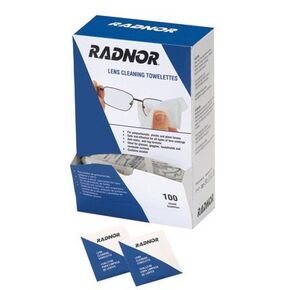 Radnor 5'' X 8'' Pre-Moistened Lens Cleaning Towel