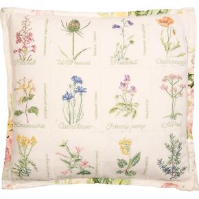 Thea Gouverneur - Counted Cross Stitch Kit - Wild Flower Cushion - Aida - 16 Count - for Adults - 2074A