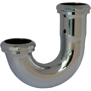LASCO 03-3439 17-Gauge Heavy Duty J-Bend, 1 1/2-Inch, Chrome Plated Brass