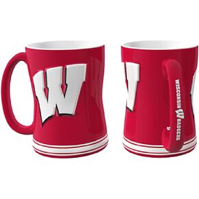 Boelter NCAA Wisconsin Badgers Relief Mug
