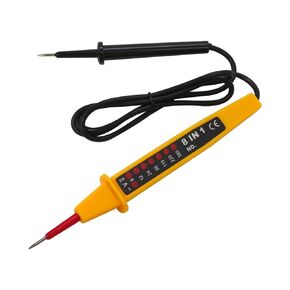Portable Voltage Tester Tools with LED Lights, AC/DC Voltage Detector Pen, Test Range 6-380V
