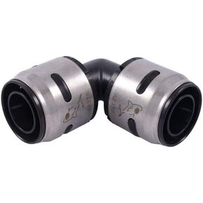 SharkBite 1 Inch EvoPEX 90 Degree Elbow, Pack of 2, Push to Connect Plumbing Fitting, PEX, K260Z2