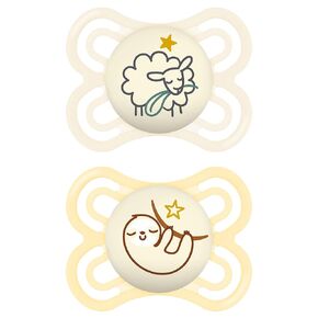 MAM Perfect Baby Pacifier, Patented Nipple, Developed with Pediatric Dentists & Orthodontists, Unisex