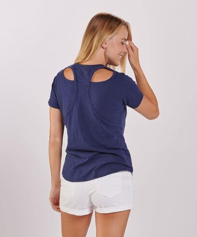 boxercraft Women's NCAA Team Logo Cut It Out Tee in Saudi Arabia